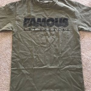 Famous stars & straps t-shirt Travis Barker vintage rock band tee shirt